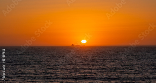 sunset over the sea © Paulo Pereira