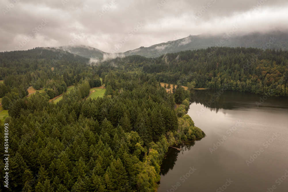 Lake Padden, Bellingham, WA. This 745-acre picturesque park provides a  variety of recreational opportunities including; hiking, biking, running, paddling, swimming, horseback riding, and even golfing
