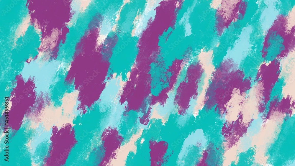 Unique abstract painting art with blue and purple crayon brush for presentation, card background, wall decoration, or t-shirt design Unique abstract painting art with blue and purple crayon brush for presentation, card background, wall decoration, or t-shirt design