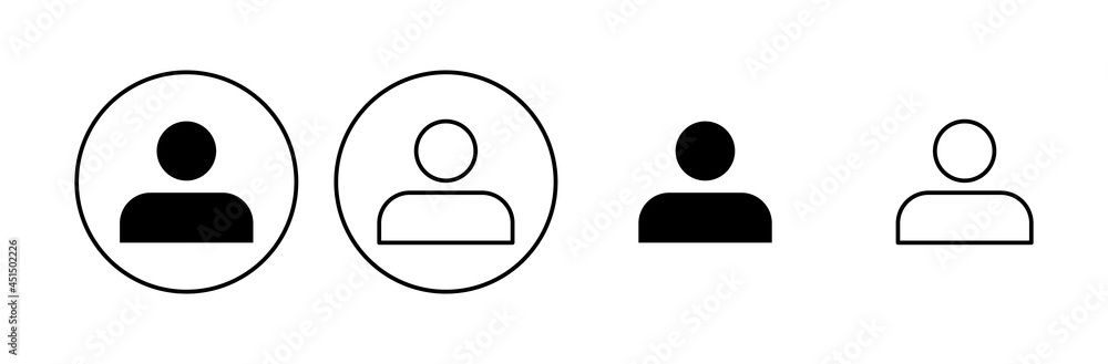 People icon set. person icon vector. User Icon vector People icon set. person icon vector. User Icon vector