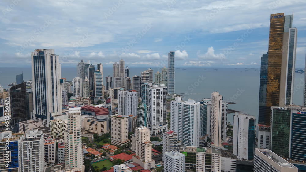 PANAMA, CIUDAD DE PANAMA. VISTAS PANORAMICAS DE PANAMA. PANAMA DESDE LAS ALTURAS