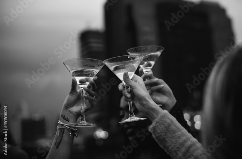 Photography People celebrating in a party