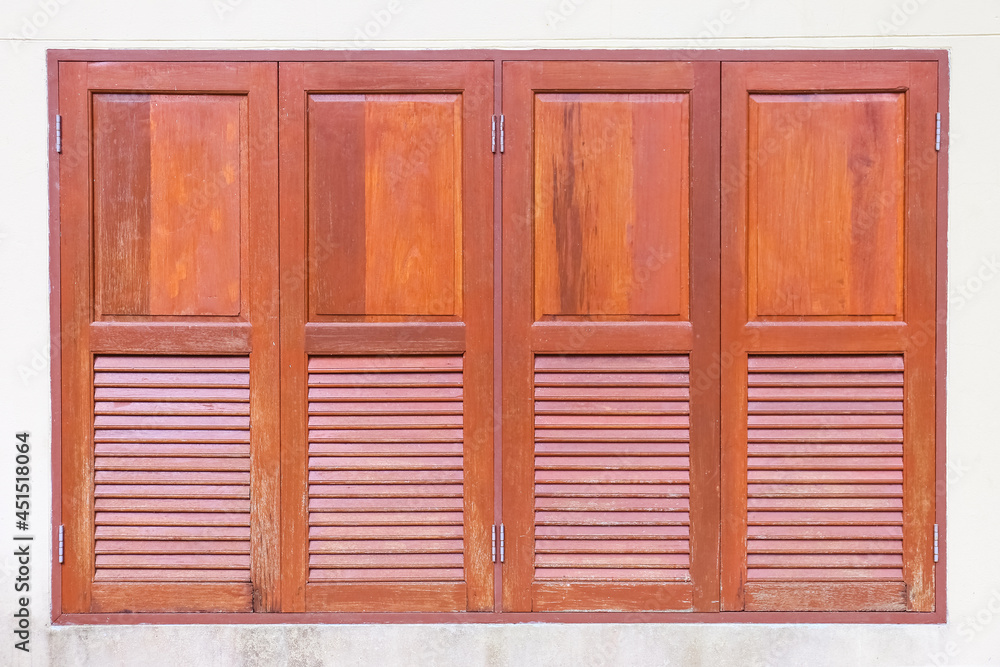 Old  wooden door texture background