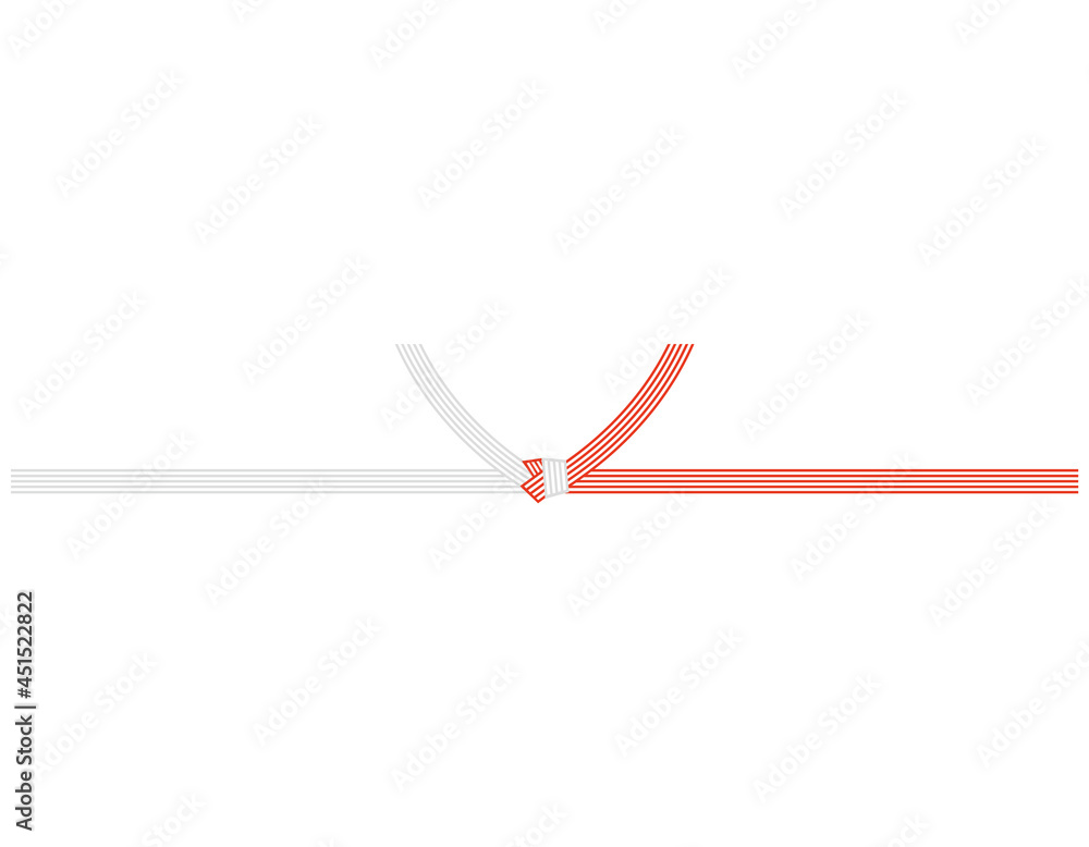 水引のベクターイラスト 水引のベクターイラスト