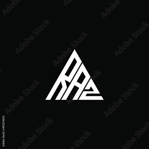 RAZ letter logo creative design. RAZ unique design
