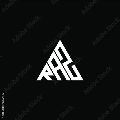 RAZ letter logo creative design. RAZ unique design

