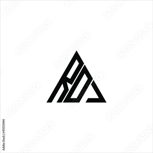 RDJ letter logo creative design. RDJ unique design, ROJ letter logo creative design. ROJ unique design


