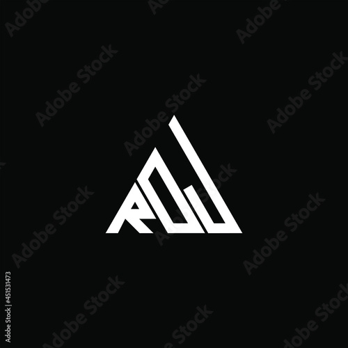 RDJ letter logo creative design. RDJ unique design, ROJ letter logo creative design. ROJ unique design


