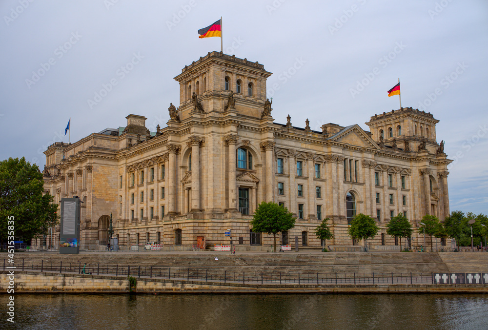 The Parliament of the Federal Republic of Germany. Berlin, Germany