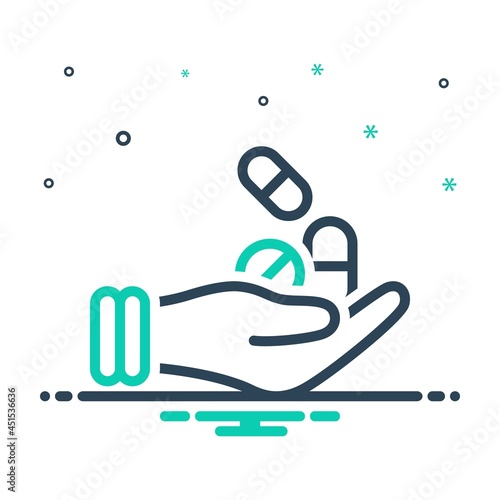 Mix icon for medicines