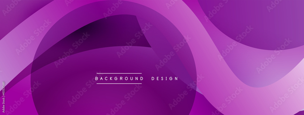 Abstract overlapping lines and circles geometric background with gradient colors Abstract overlapping lines and circles geometric background with gradient colors
