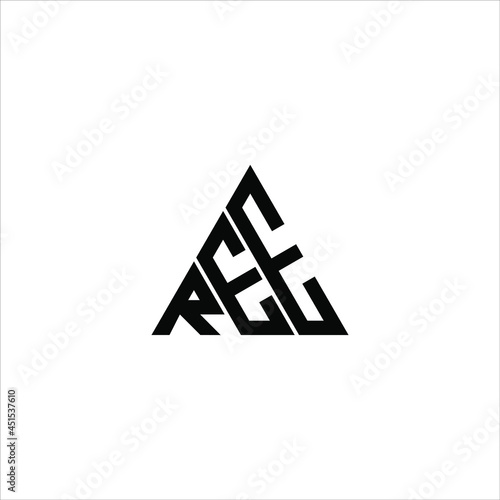REE letter logo creative design. REE unique design
