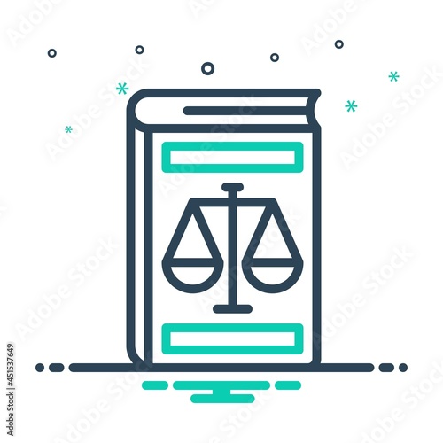 Mix icon for constitution