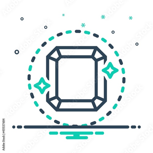 Mix icon for emerald