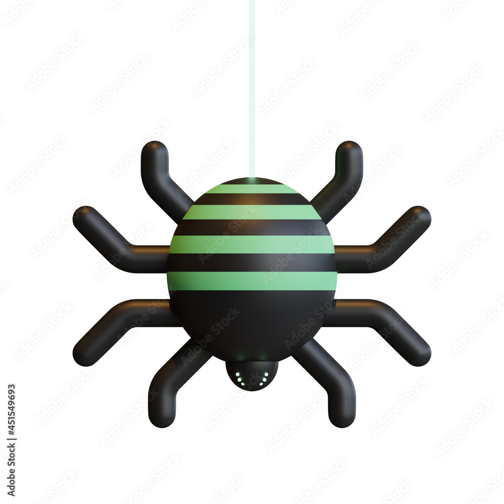 Halloween Bat 3D Rendering Illustration Element Halloween Bat 3D Rendering Illustration Element