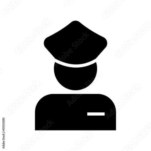 police icon or logo isolated sign symbol vector illustration - high quality black style vector icons 