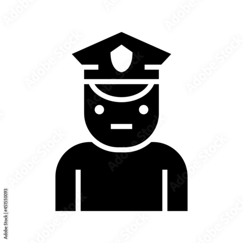 police icon or logo isolated sign symbol vector illustration - high quality black style vector icons 