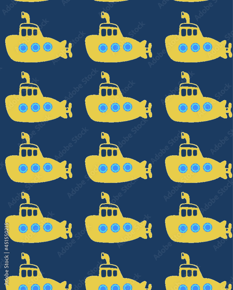 underwater, fish ocean,  deep sea aquarium Design pattern 