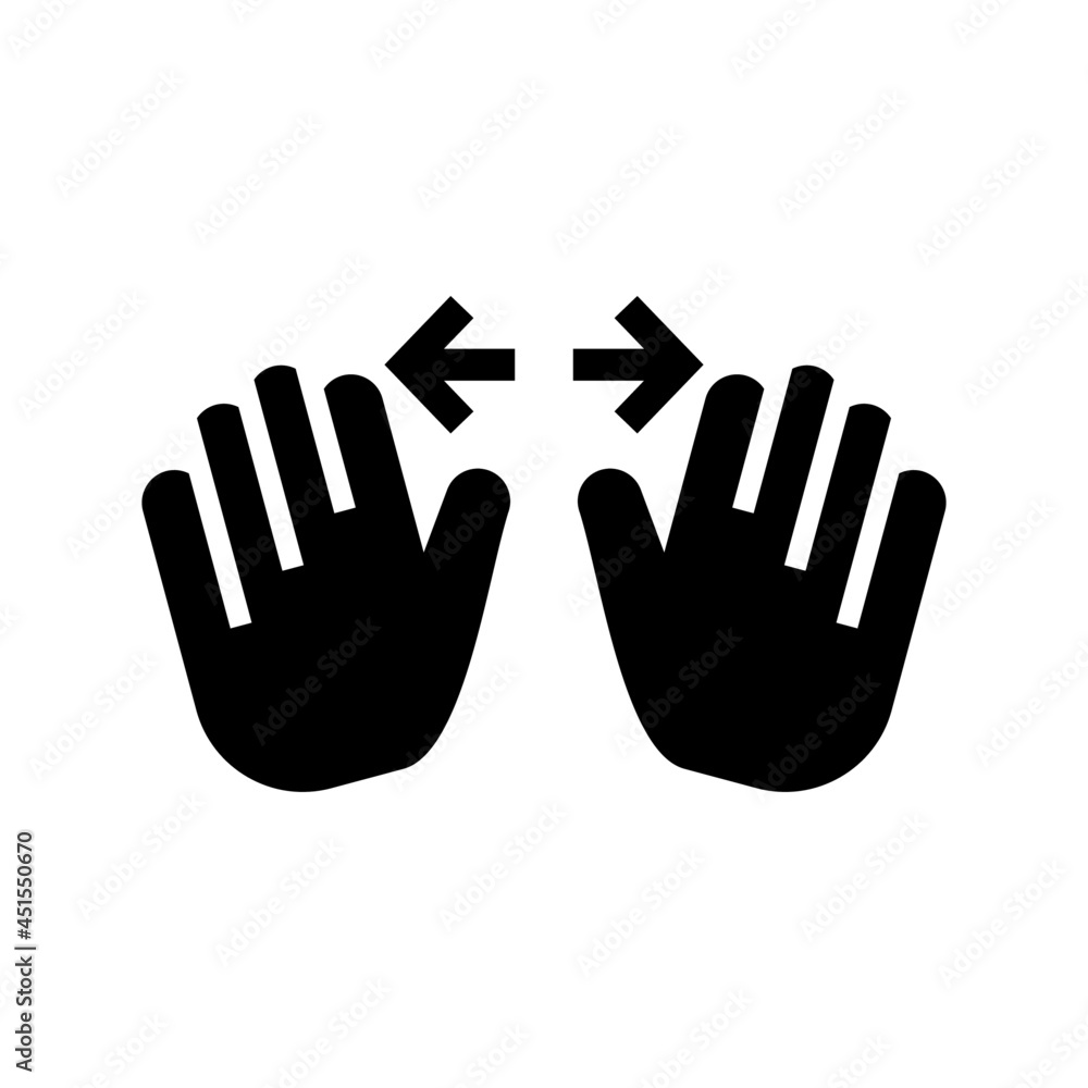 Fototapeta premium spread icon or logo isolated sign symbol vector illustration - high quality black style vector icons 