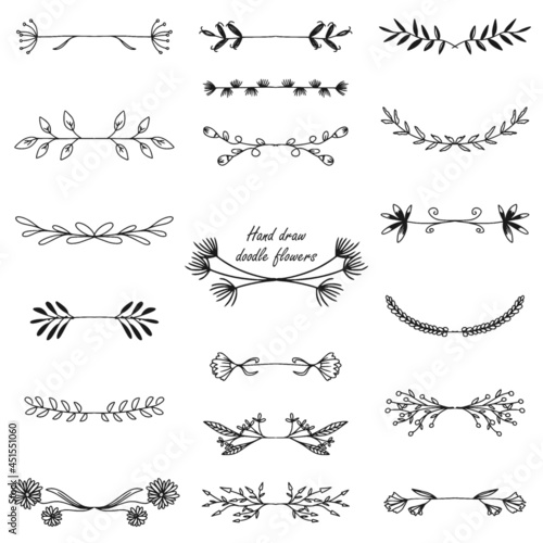 calligraphic elements and page decoration