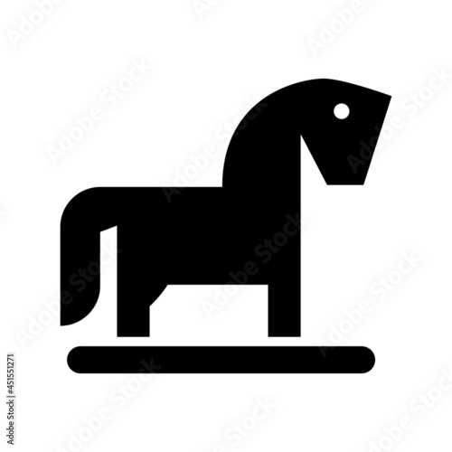 trojan horse icon or logo isolated sign symbol vector illustration - high quality black style vector icons 