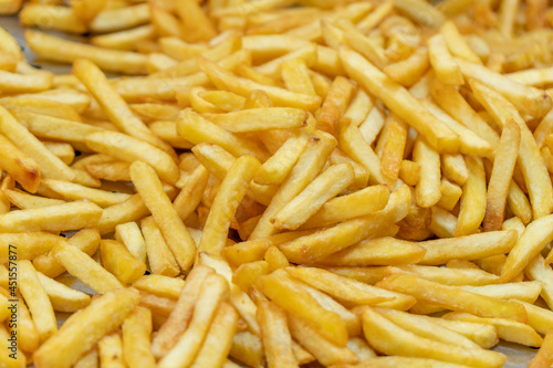 A lot of french fries