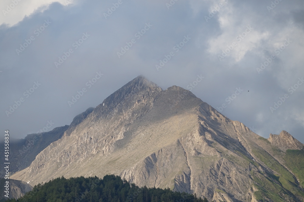 Wanderung auf den Zunig bei Matrei in Osttirol: Blick nach Norden