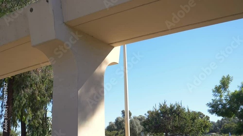 Wallpaper Mural Car POV on trees in California in slow motion 180fps Torontodigital.ca