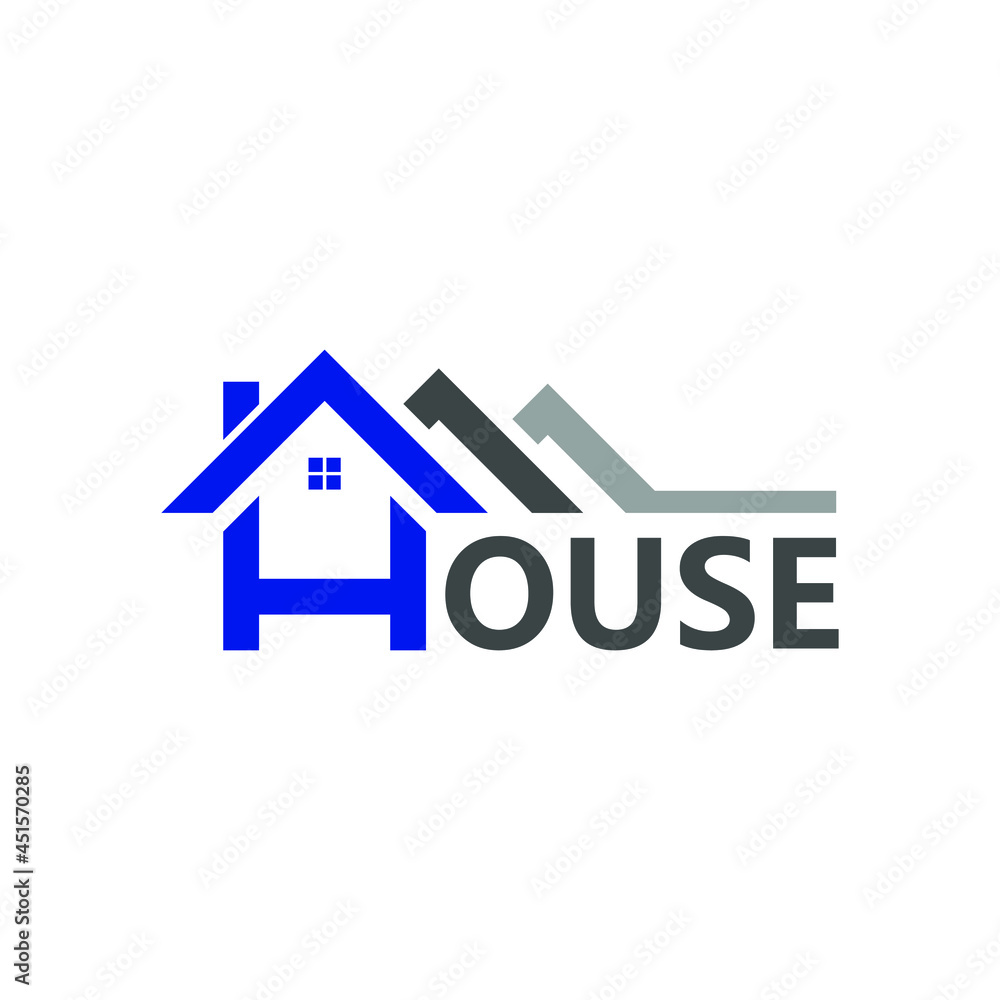 House Logo Vector design illustration. House icon simple sign. trendy and modern house logo. House logo company. Home icon