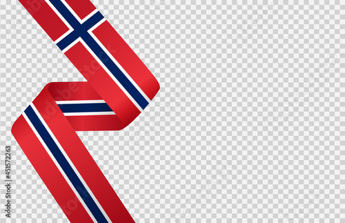 Waving flag of Norway isolated  on png or transparent  background,Symbol of Norway,template for banner,card,advertising ,promote, vector illustration top gold medal sport winner country