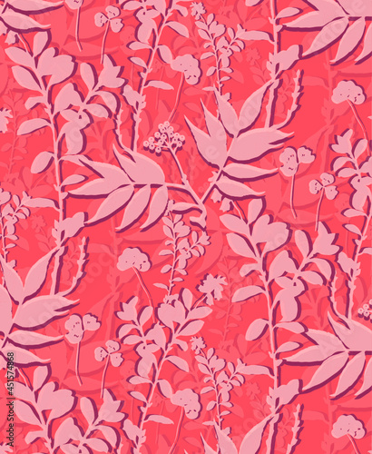 Wallpaper Mural seamless floral pattern Torontodigital.ca