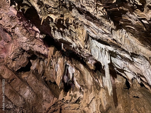 Tourist Lokvarka cave in the Gorski kotar region - Lokve, Croatia (Turistička špilja Lokvarka u regiji Gorski kotar - Lokve, Hrvatska)