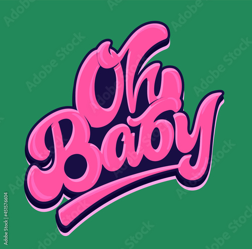 Funny lettering quotes for blog, poster and print design. Modern calligraphy texts about life. Vector illustration