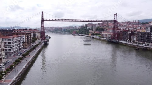 Puente colgante Ría de Bilbao photo
