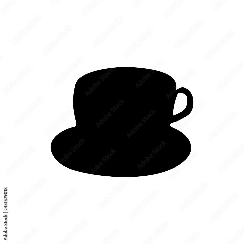 coffee vector icon illustration on white background coffee vector icon illustration on white background