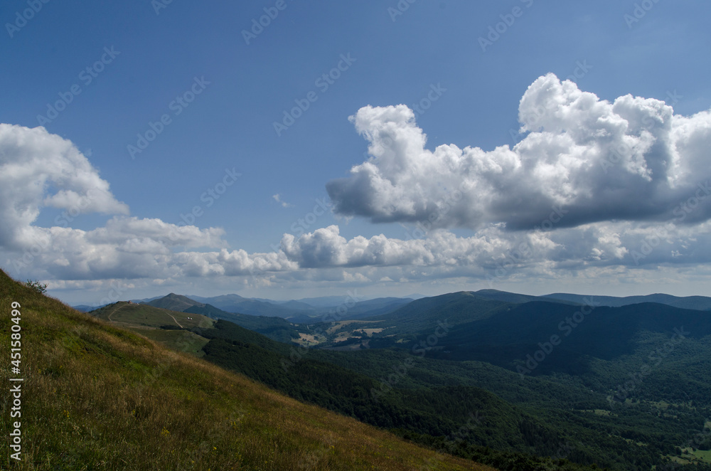 Obraz premium Bieszczady połonina Wetlińska 
