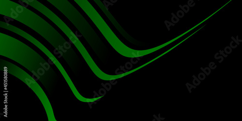 Abstract dark green and black background