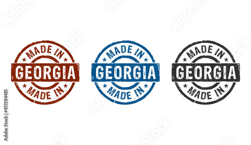 Made in Georgia stamp and stamping