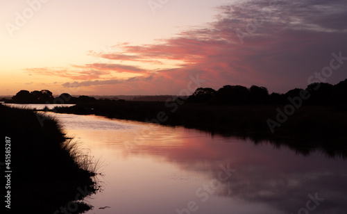 Sunset at Emily's Pond, Victoria, Australia © Elisa