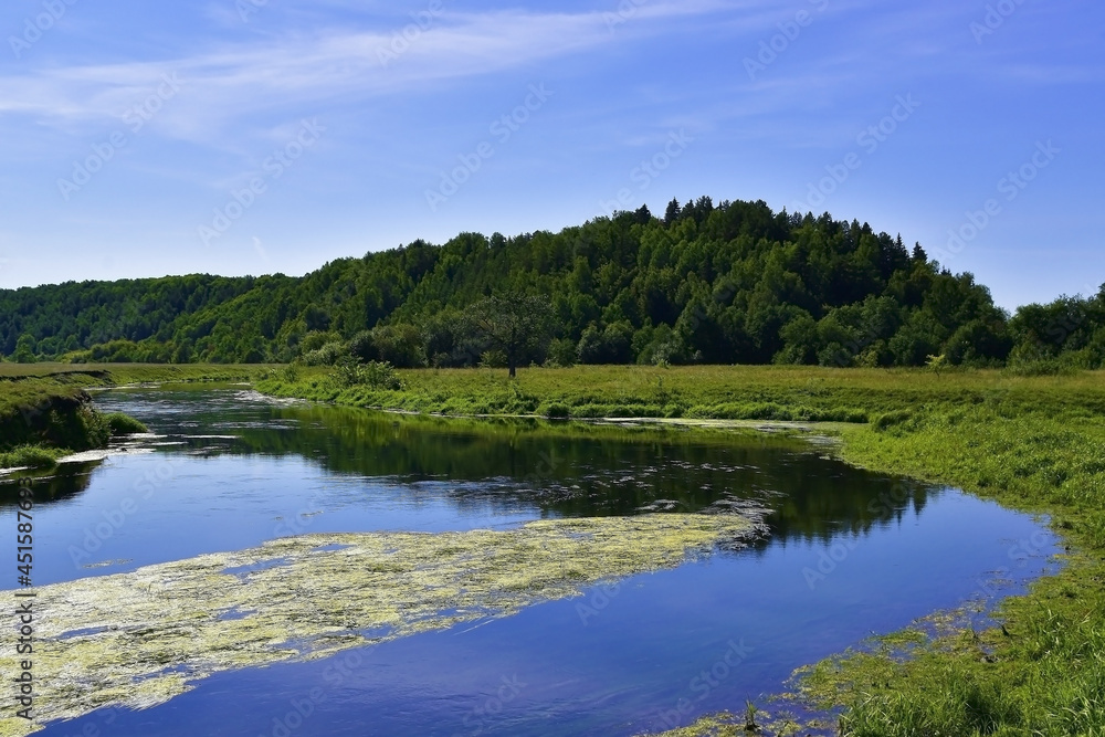 Iren River and Chaikinsky Cape Mountain