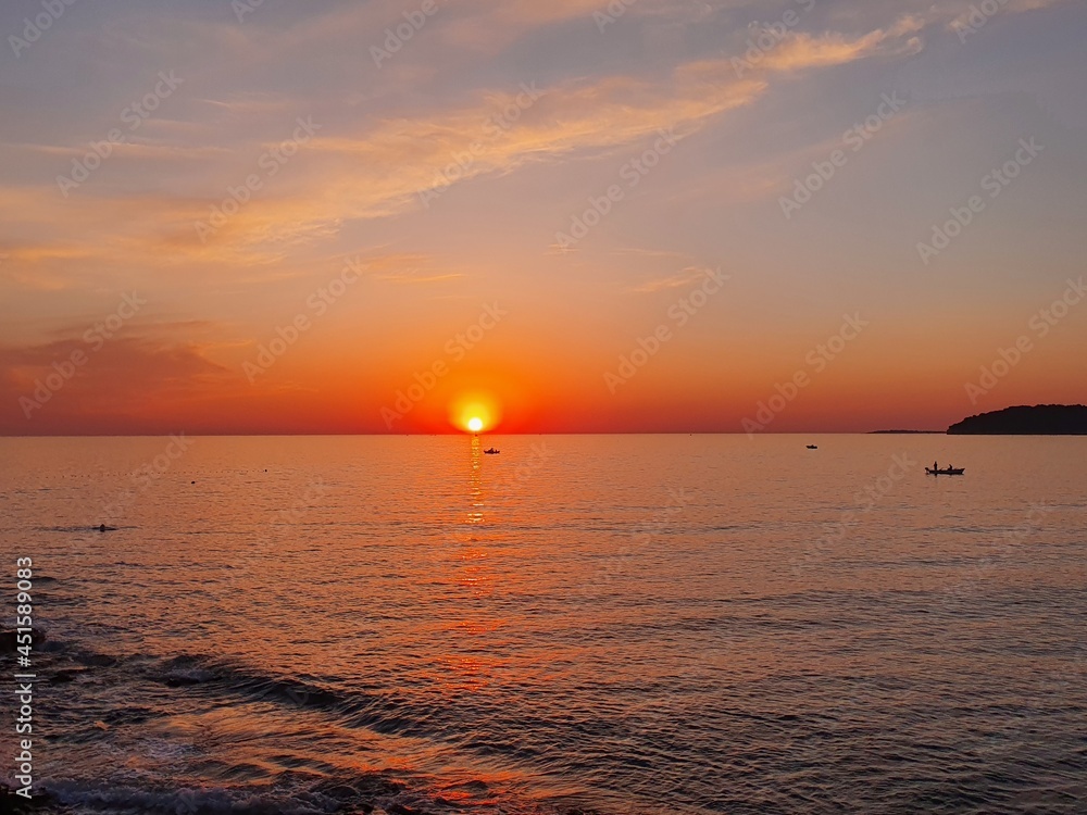 Sunset fairytale. Sunset fairytale.