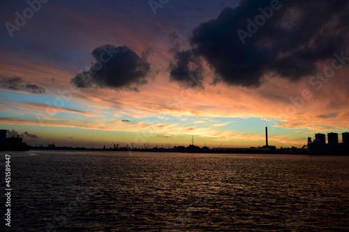 harbour port of Rotterdam