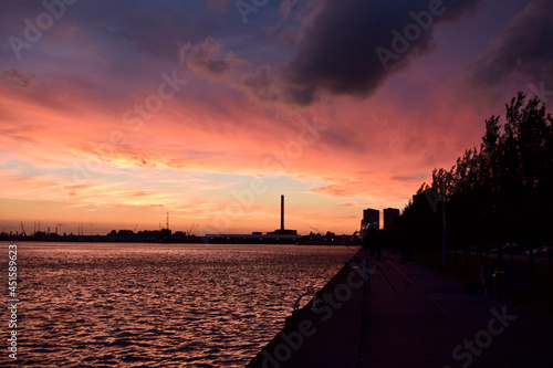 harbour port of Rotterdam