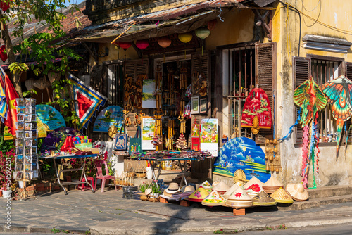 Obraz na płótnie Cityscape of Hoi An, Vietnam at daytime. w salonie