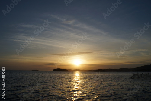 sunset over the sea © 啓汰 野中