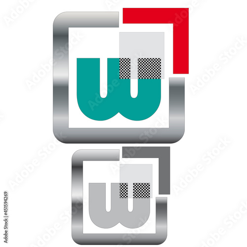 Buchstabenrahmen W 5