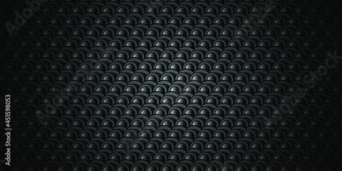 Wallpaper Mural Dark black Japanese paper and Japanese pattern background. Modern abstract vector texture. Torontodigital.ca