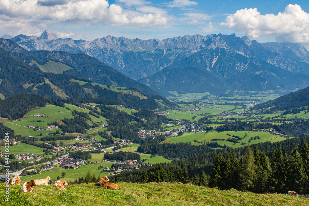 Obraz premium Leoganger Tal