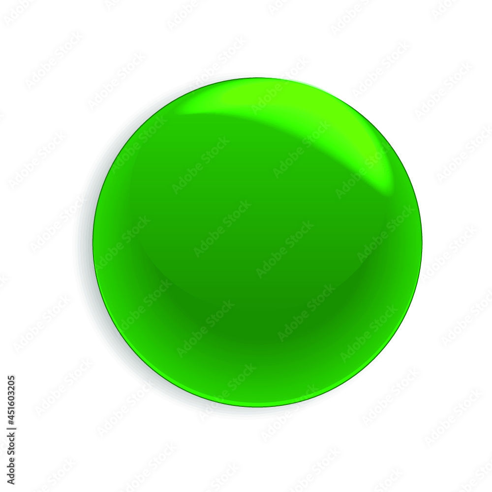 Green blank badge isolated on a white background Green blank badge isolated on a white background