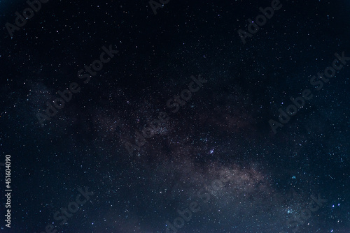 Fototapeta Naklejka Na Ścianę i Meble -  Milky way,galaxy,cosmos on dark sky